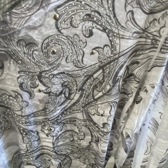 Cache embellished long sleeve tee - Picture 2 of 4